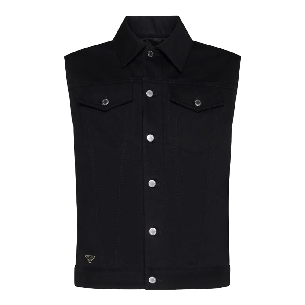 Prada - Gilet 'Denim' pour Hommes