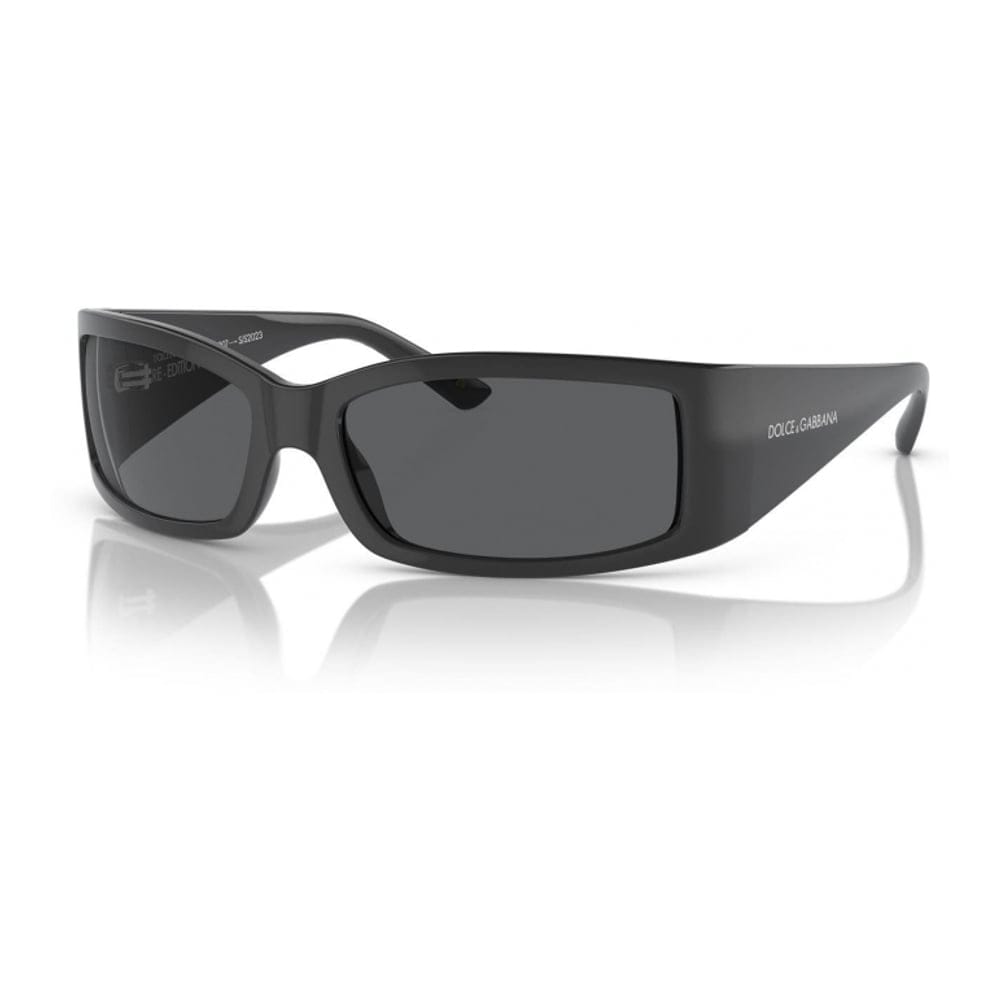 Dolce&gabbana - '61mm Polarized Rectangular Sunglasses' pour Femmes