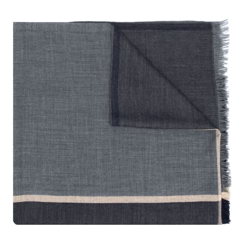 Brunello cucinelli - Écharpe en laine 'Colour Block' pour Hommes