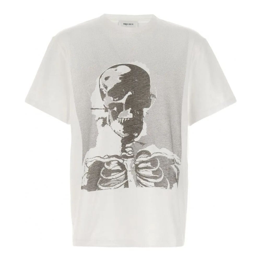 Alexander mcqueen - T-shirt 'Skeleton Printed' pour Hommes