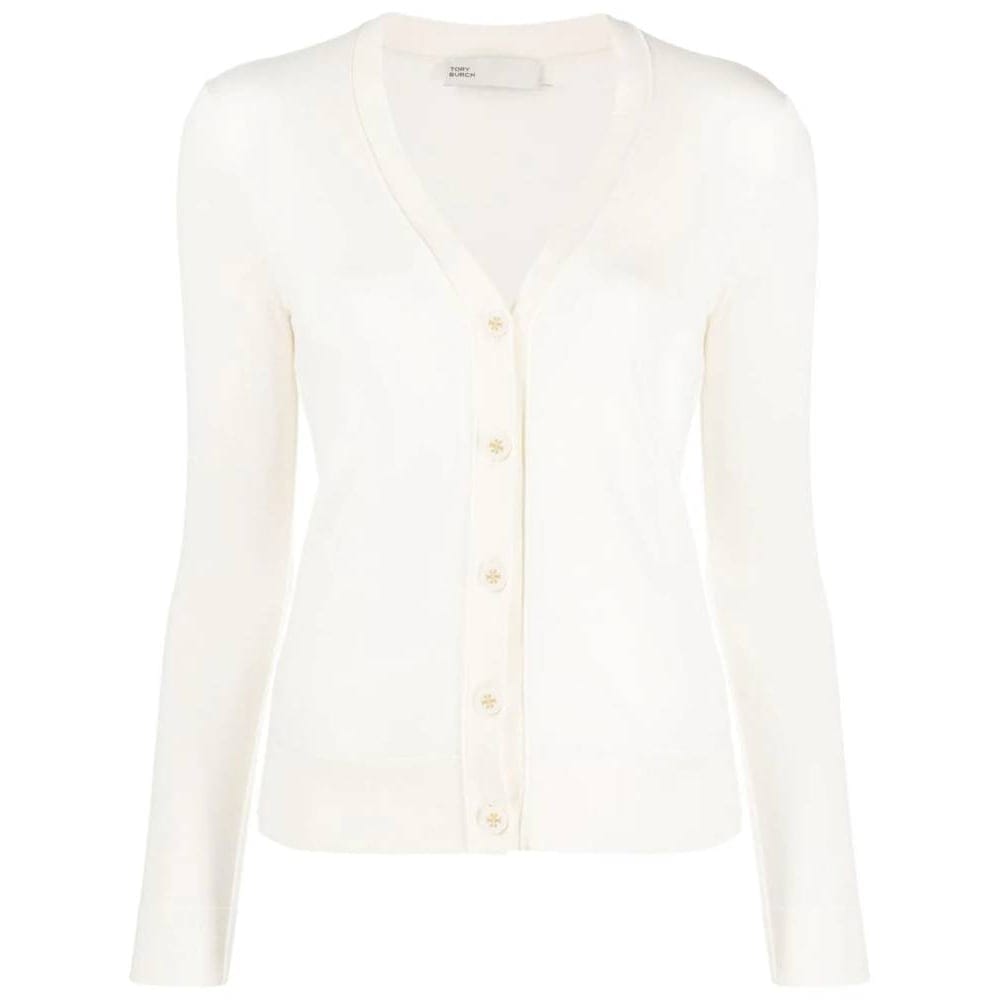 Tory burch - Cardigan 'Logo' pour Femmes