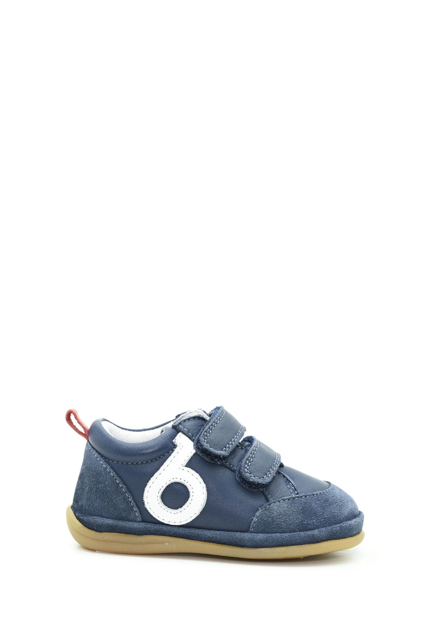 Benjie - Myrtille logo  Premiers pas Bleu marine Blanc