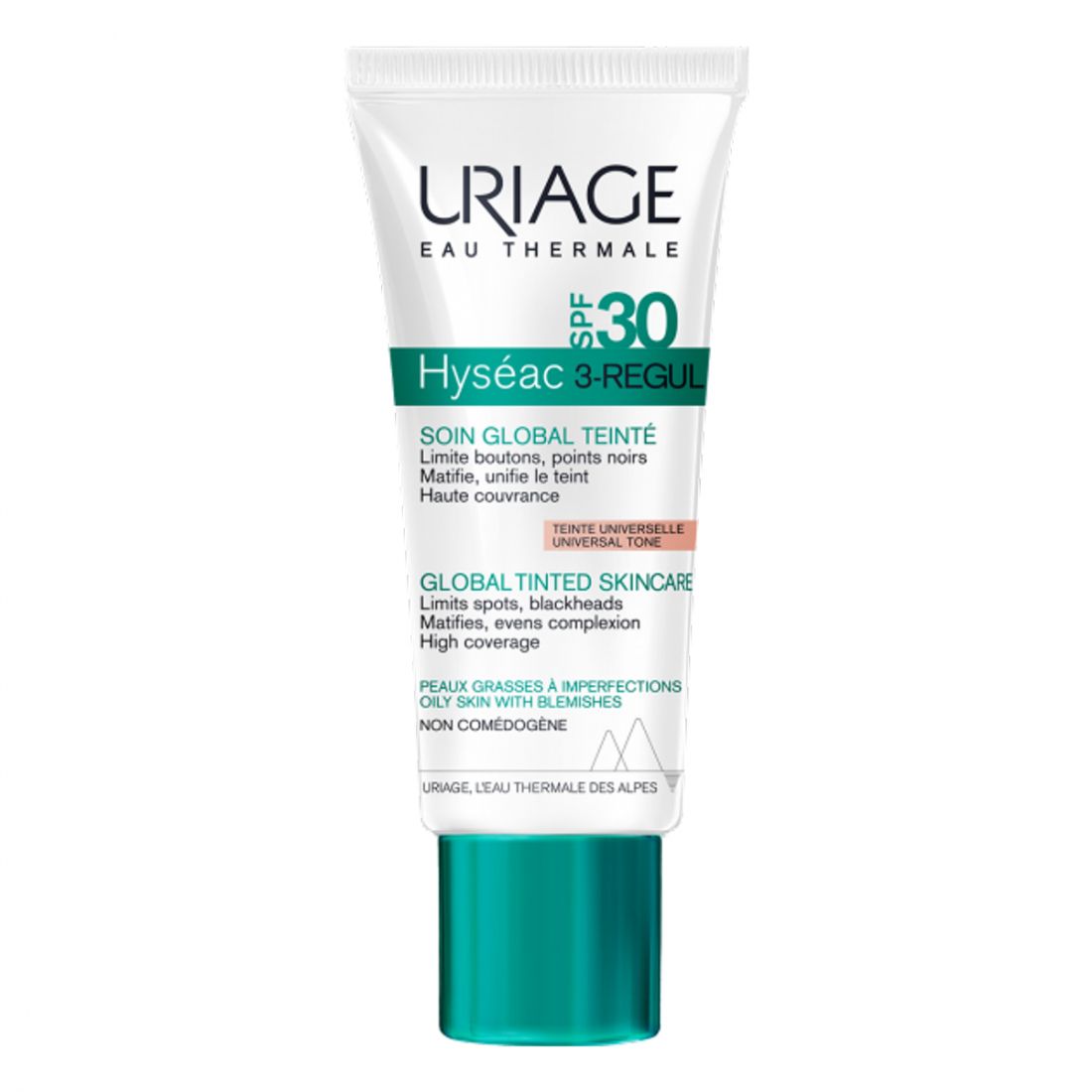 Uriage - Crème teintée 'Hyséac 3 Regul Global SPF30' - 40 ml