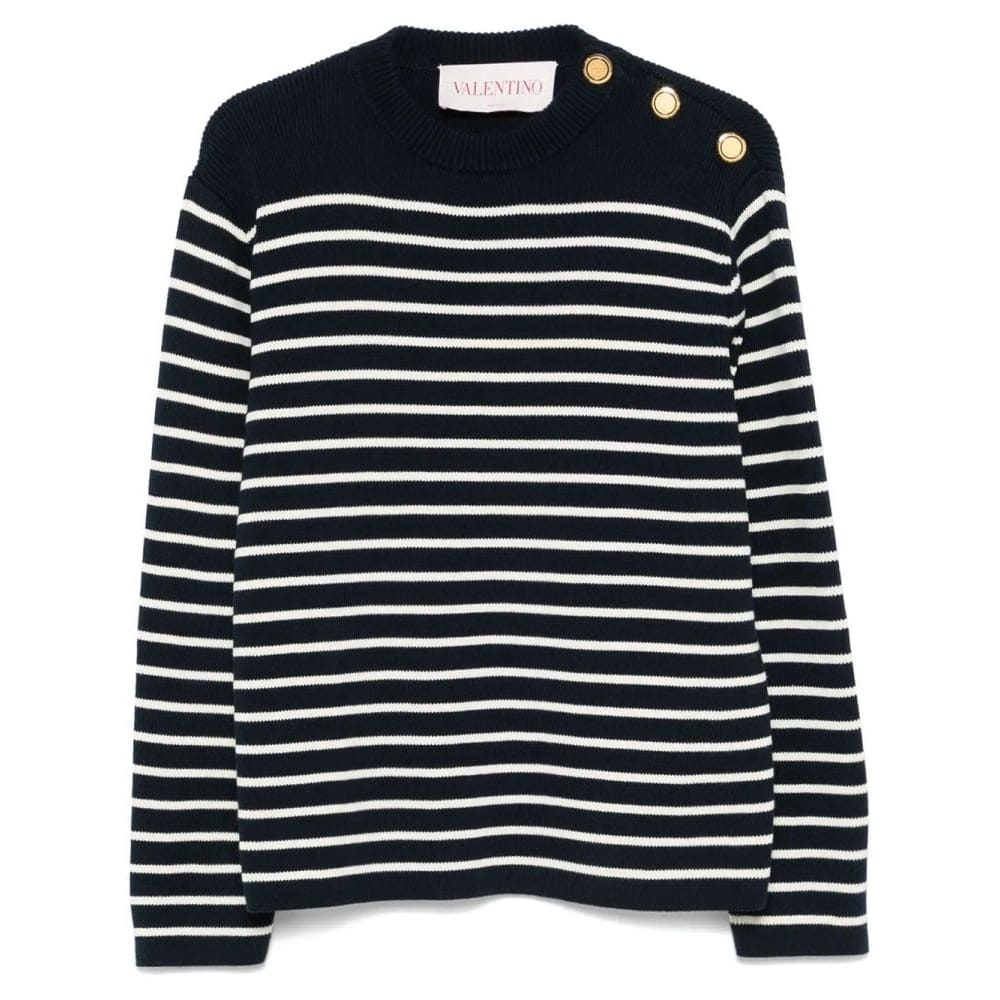 Valentino - "Pull 'Striped Sweater' pour Hommes"-S