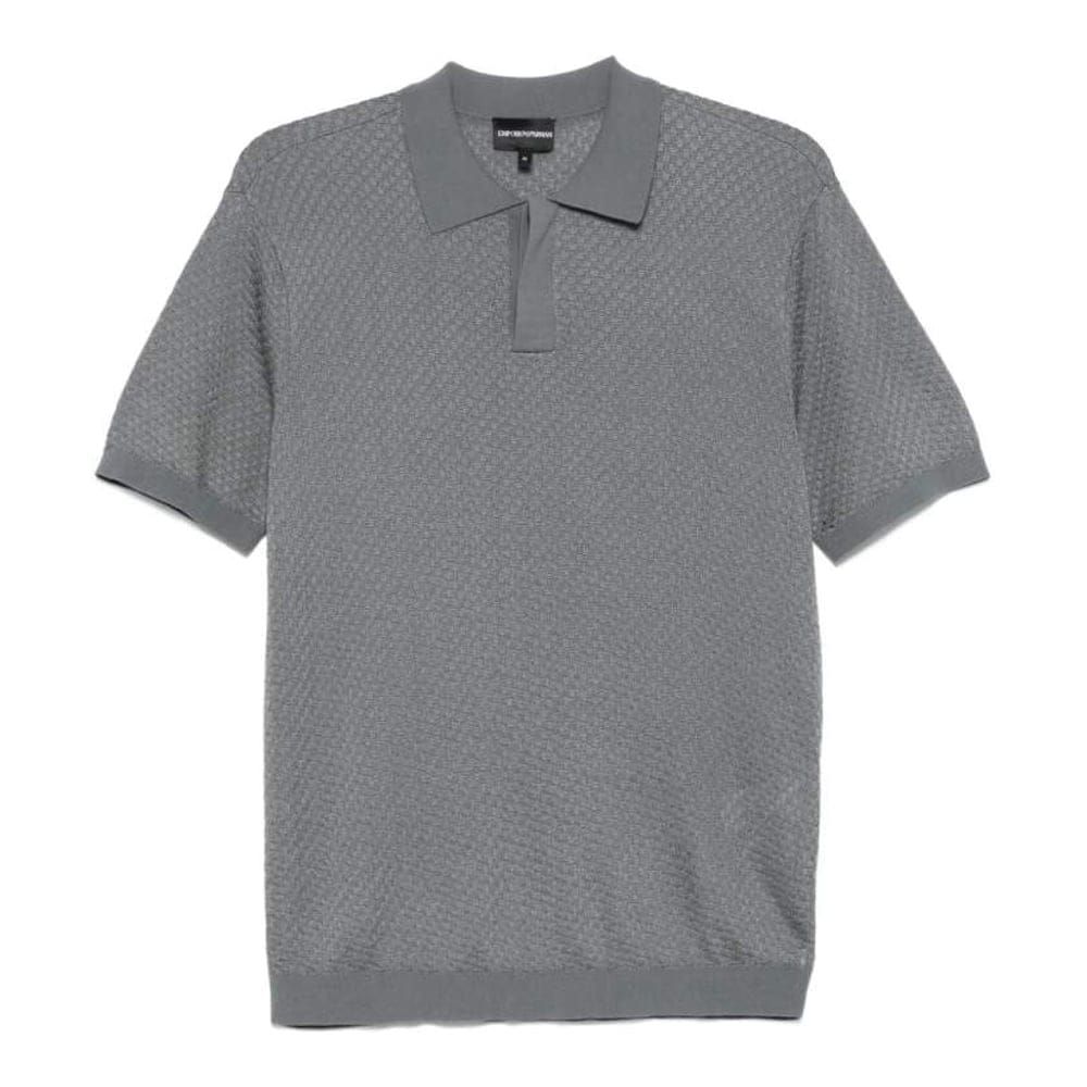 Emporio armani - Polo 'Knitted' pour Hommes