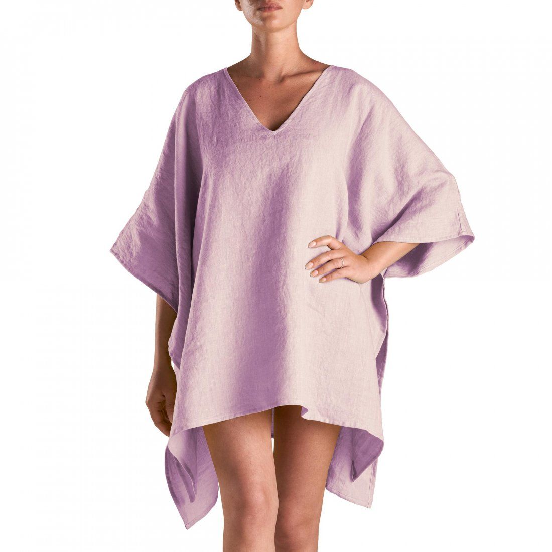 Biancoperla - Stella, Caftan En Lin
