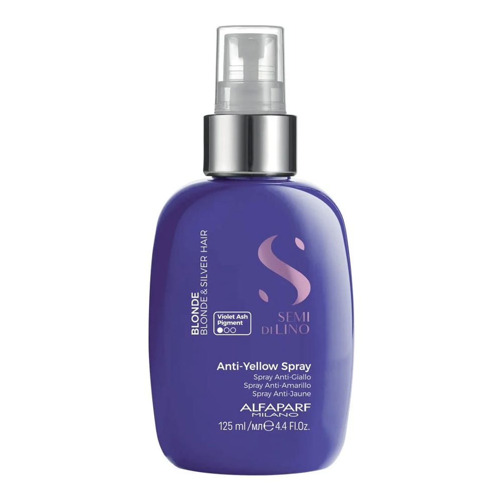 Alfaparf - Spray pour le traitement des cheveux 'Semi Di Lino Blonde & Silver' - 125 ml