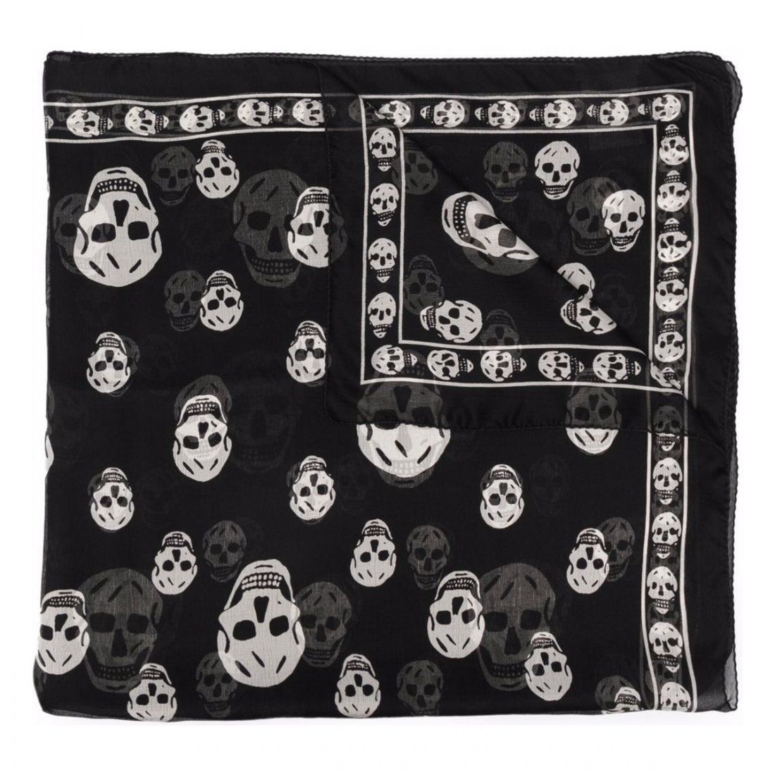 Alexander McQueen - Foulard 'Skull' pour Femmes