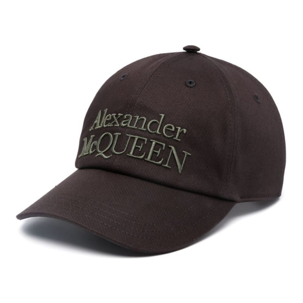 Alexander McQueen - Casquette 'Embroidered-Logo' pour Hommes