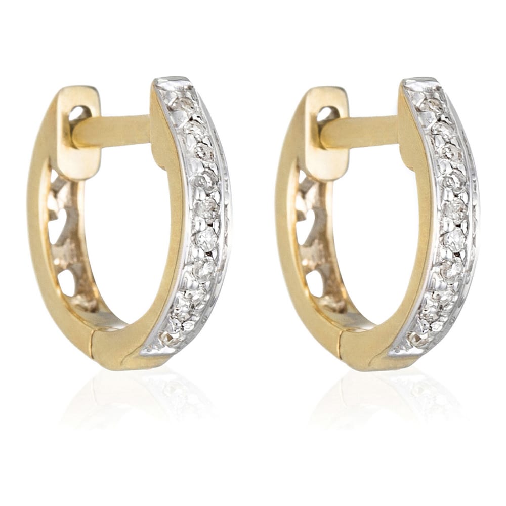 Atelier du diamant - Boucles d'oreilles 'Anneau' pour Femmes