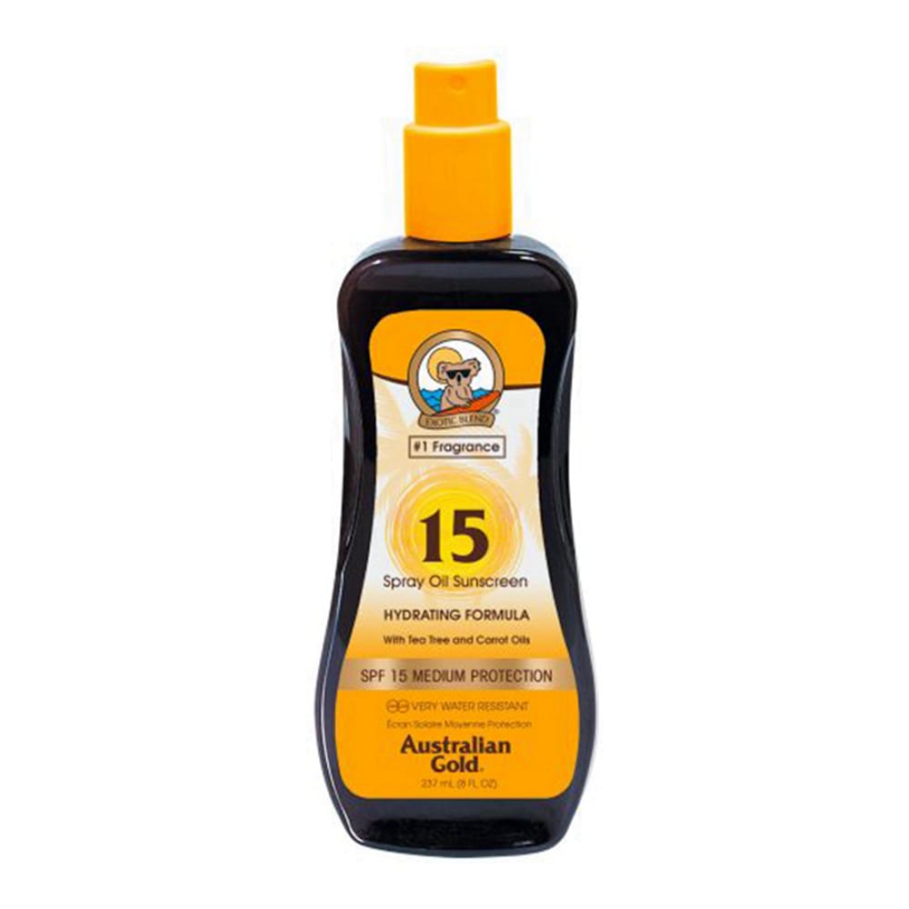 Australian Gold - Spray de protection solaire 'Tea Tree and Carrots Oil SPF15' - 237 ml