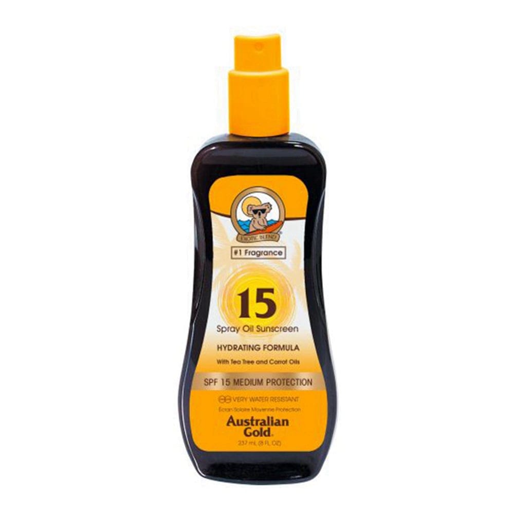 Australian gold - Spray de protection solaire 'Tea Tree and Carrots Oil SPF15' - 237 ml