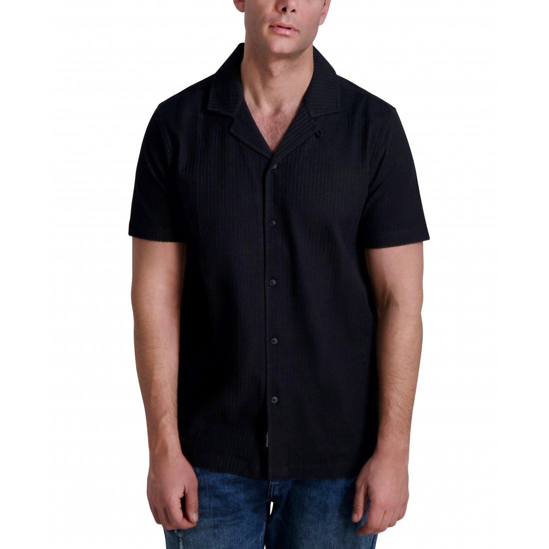 Karl lagerfeld paris - Chemise 'Seersucker Camp' pour Hommes