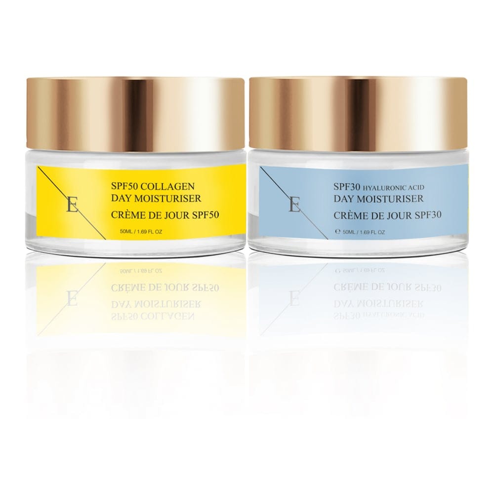 Eclat skin london - Crème de jour 'Hyaluronic Acid + Collagen' - 2 Pièces