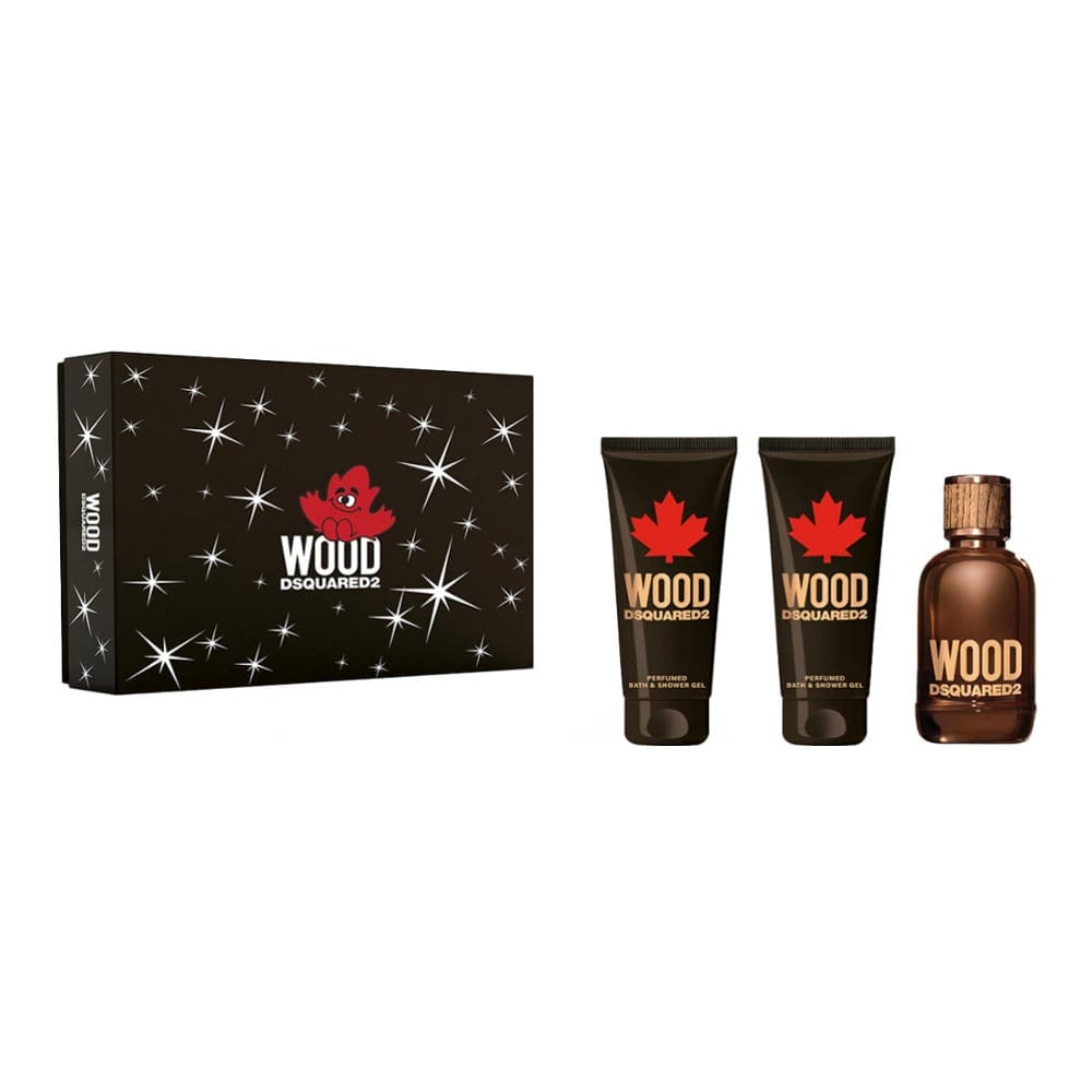 Dsquared2 - Coffret de parfum 'Wood Pour Homme' - 3 Pièces