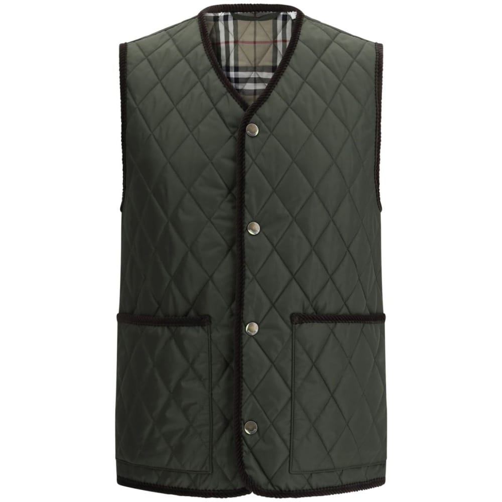 Burberry - Gilet 'Diamond-Quilted' pour Hommes