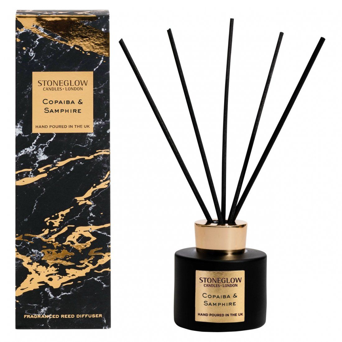 Stoneglow - Diffuseur 'Copaiba & Samphire' - 120 ml