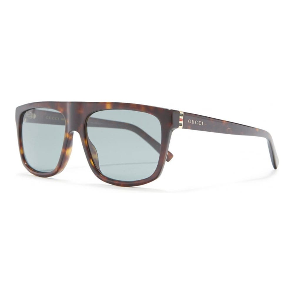 Gucci - '57mm Modified Square Sunglasses' pour Hommes