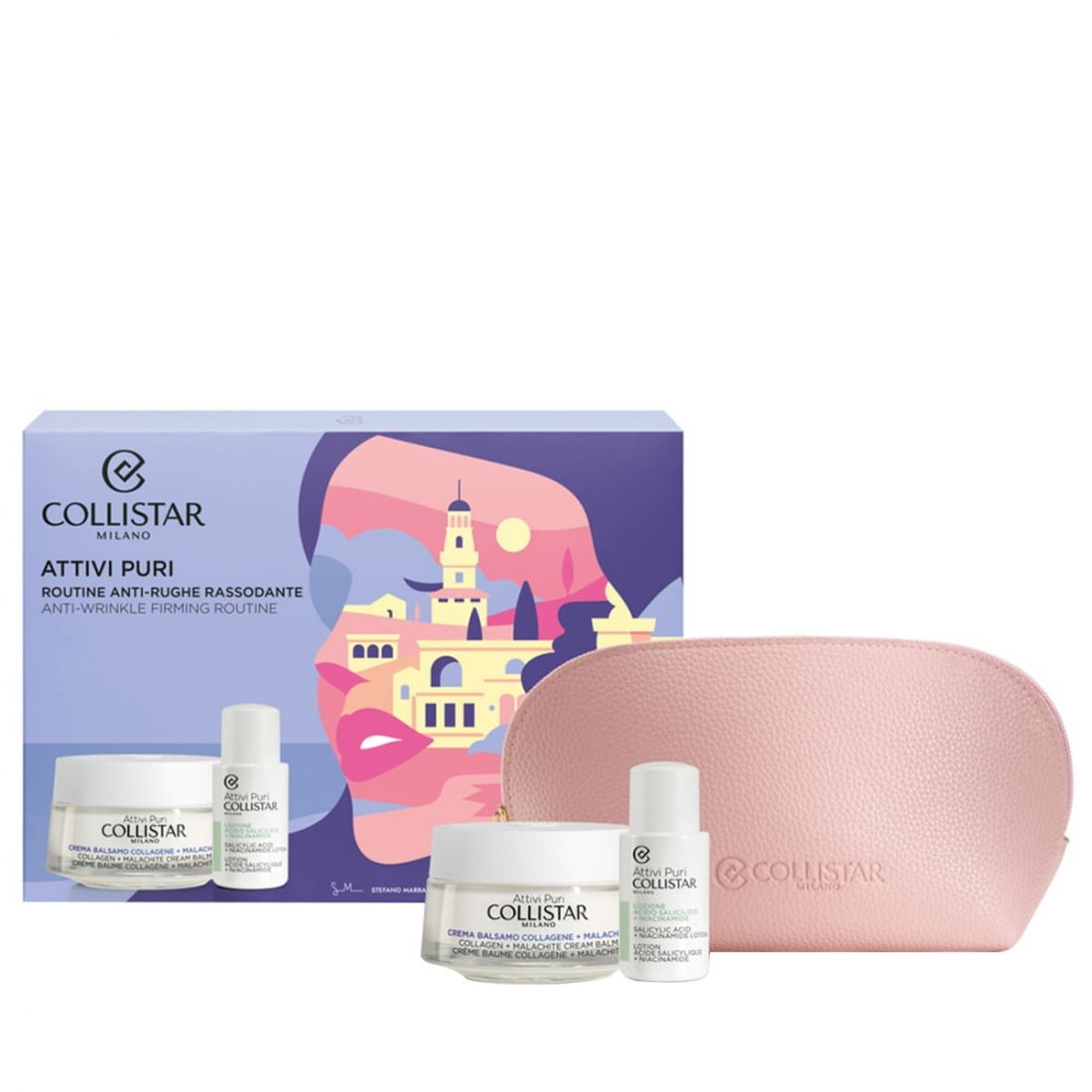Collistar - Coffret de soins de la peau 'Anti-Wrinkle Firming Routine' - 4 Pièces