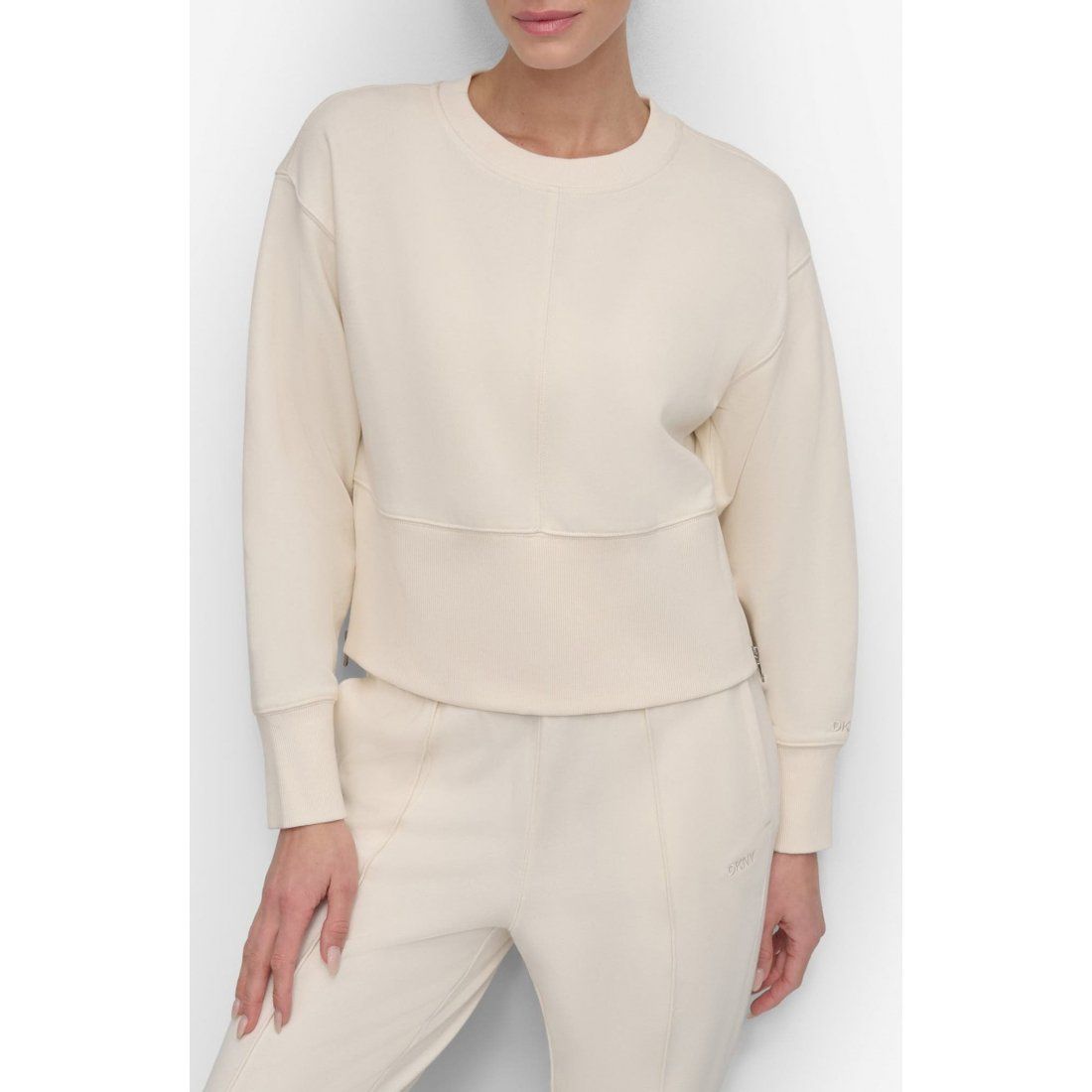 Dkny - Pull 'Center Seam Crop' pour Femmes
