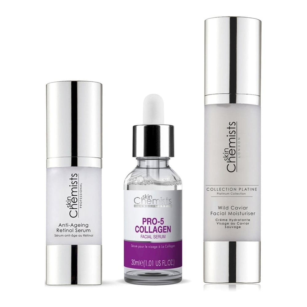 Skinchemists - Coffret de soins de la peau 'Ultimate' - 3 Pièces