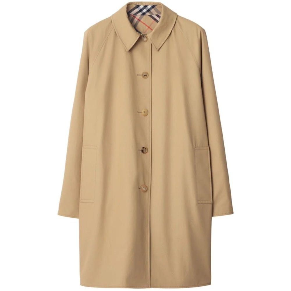 Burberry - Trench 'Check-Pattern Reversible' pour Hommes