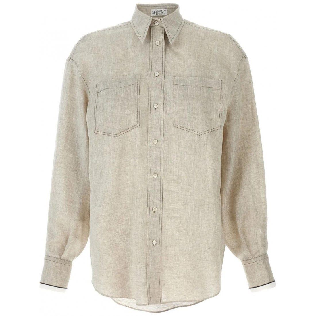 Brunello cucinelli - Chemise en lin pour Femmes