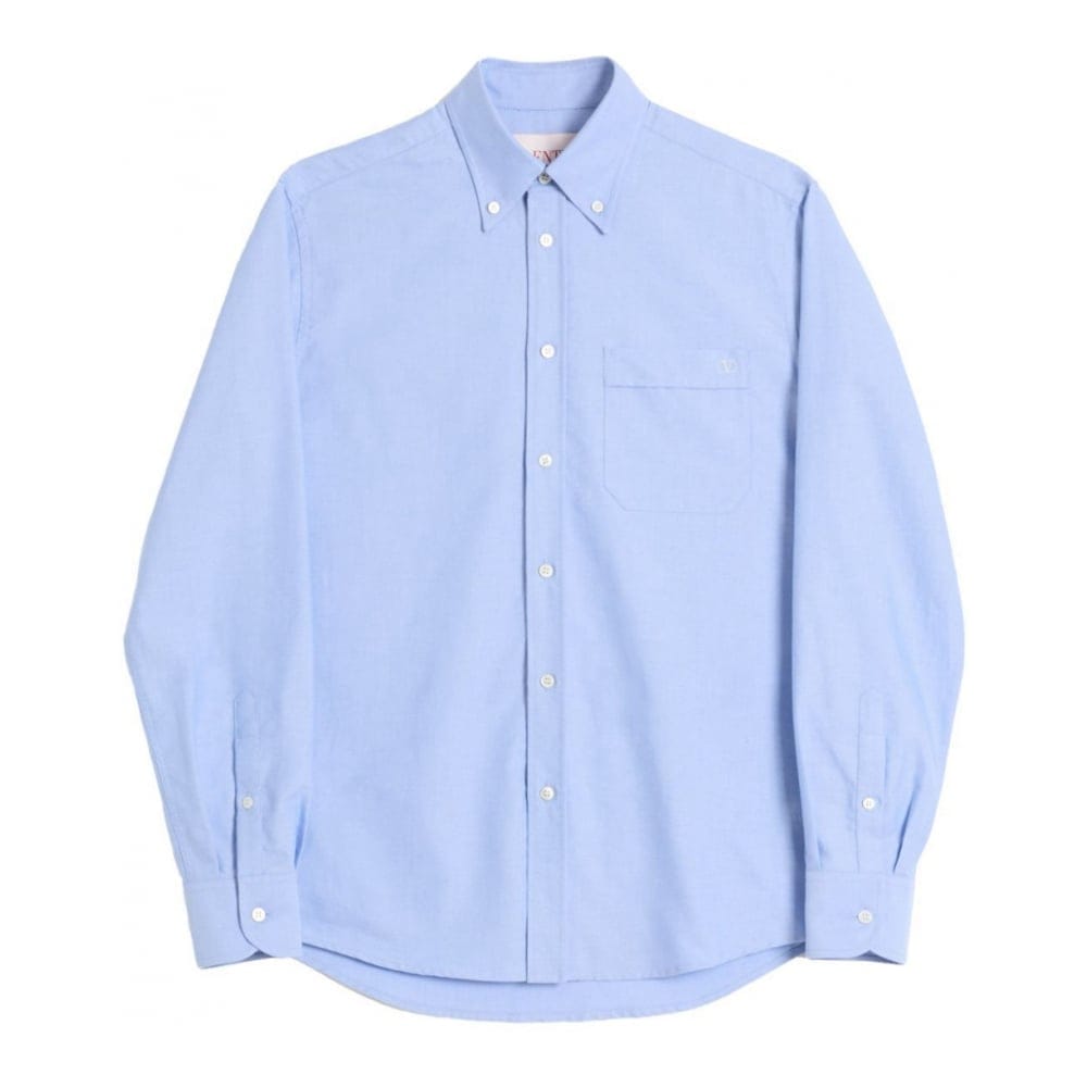 Valentino garavani - Chemise 'VLogo-Embroidered' pour Hommes
