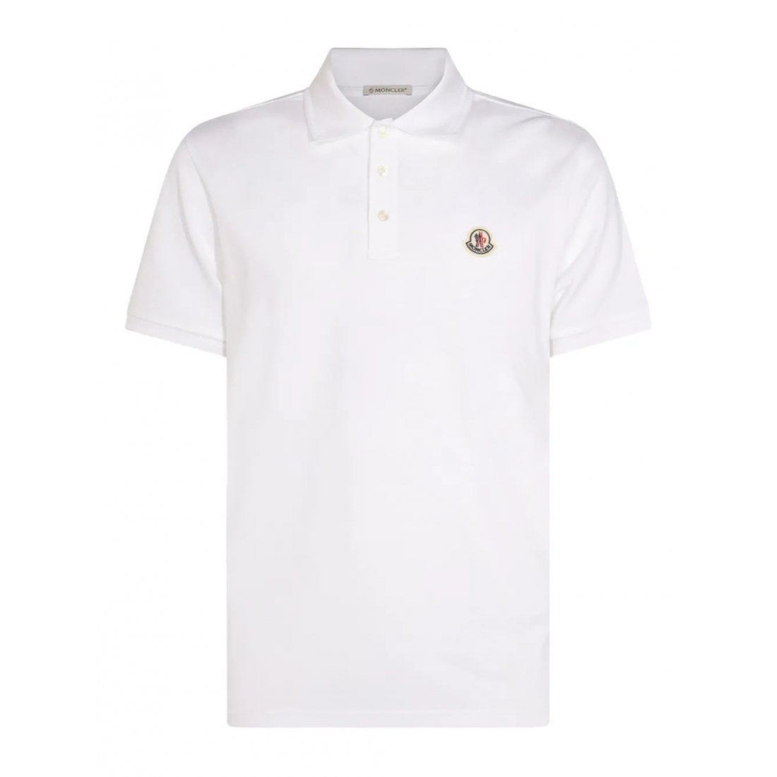 Moncler - Polo 'Logo-Patch' pour Hommes