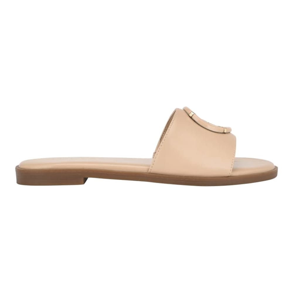 Guess - Sandales plates 'Magnify Faux-Leather Beach' pour Femmes