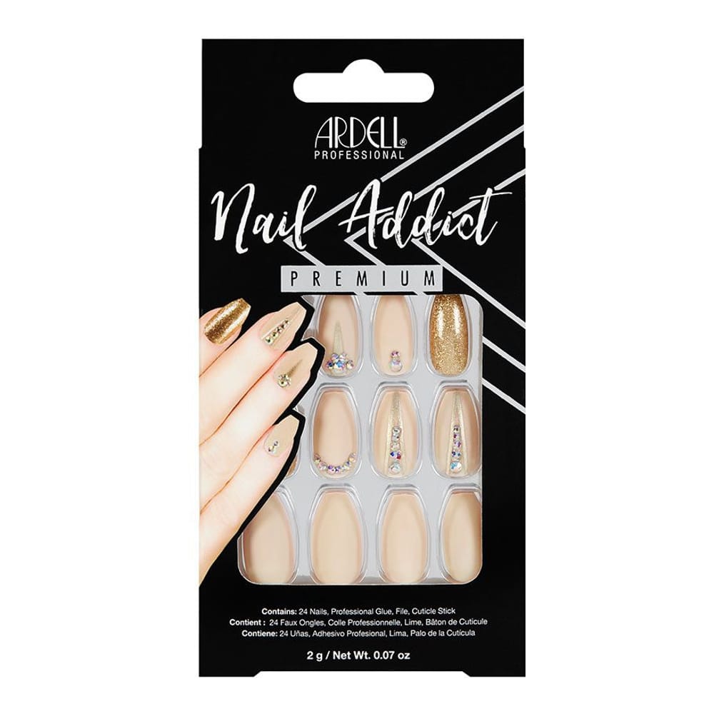 Ardell - Faux Ongles 'Nail Addict' - Nude Jewelled