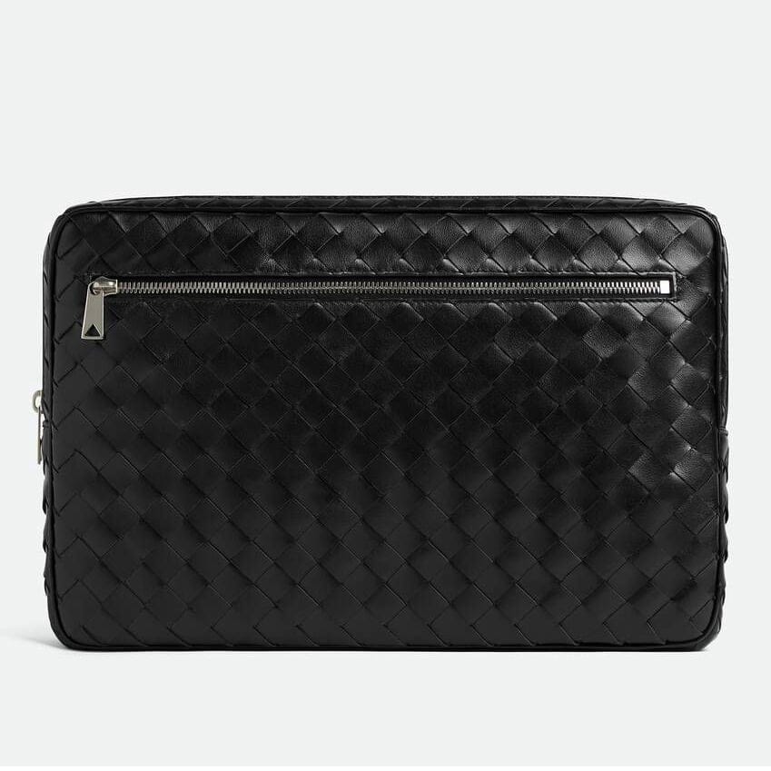 Bottega veneta - Etui pour ordinateur portable 'Intrecciato' pour Hommes