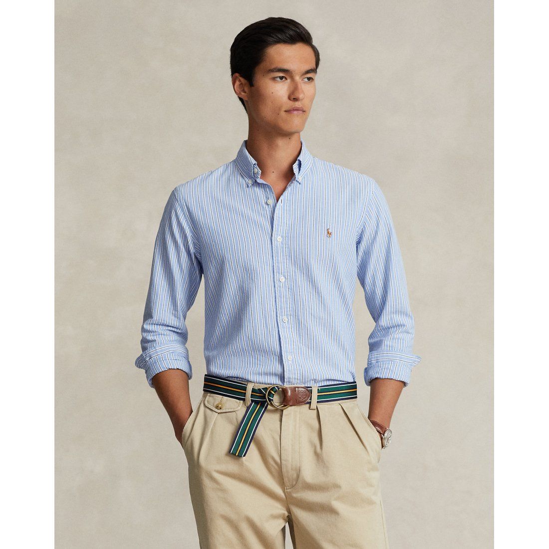 Polo ralph lauren - Chemise 'Classic Fit Striped Oxford' pour Hommes