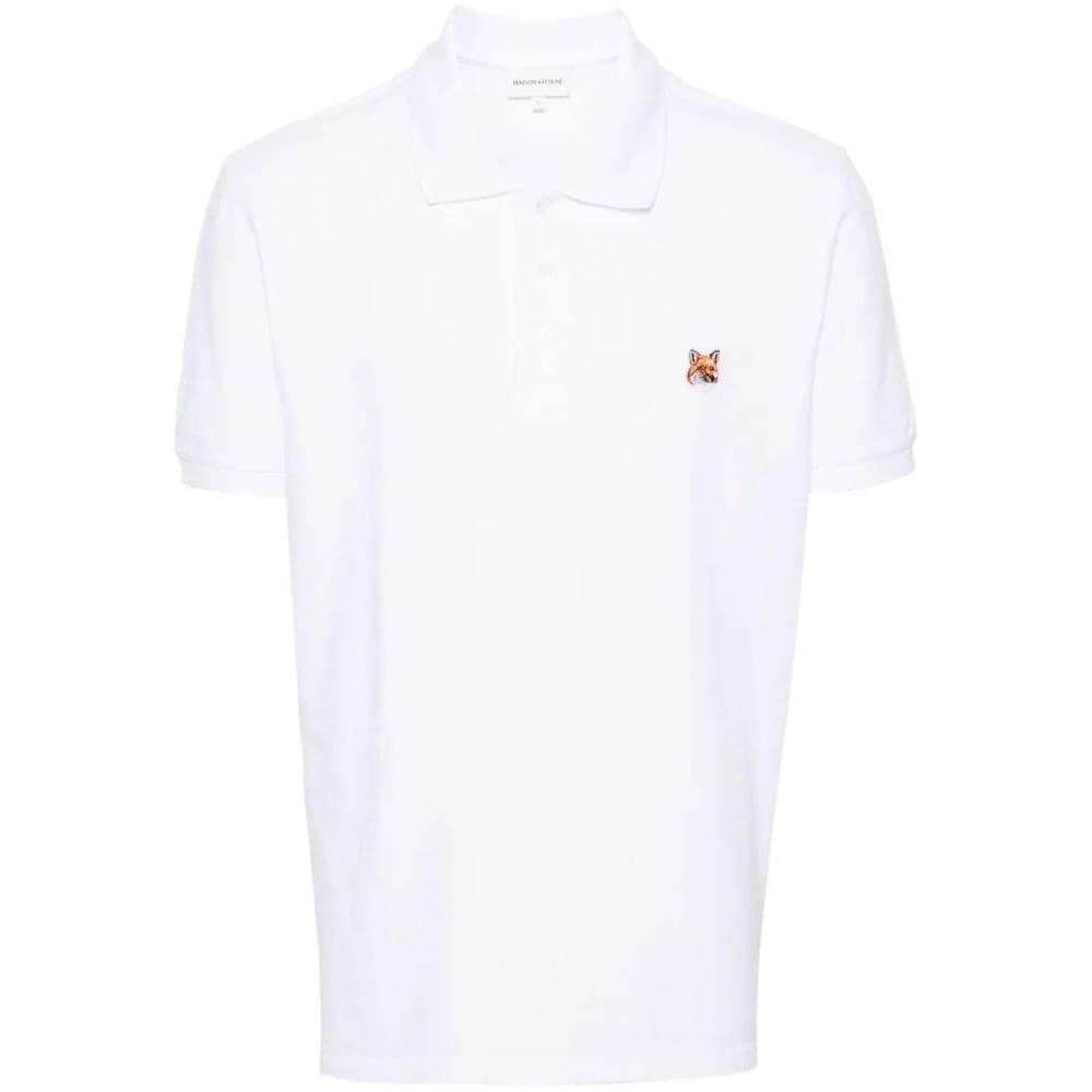 Maison kitsuné - Polo 'Fox-Patch Piqué' pour Hommes