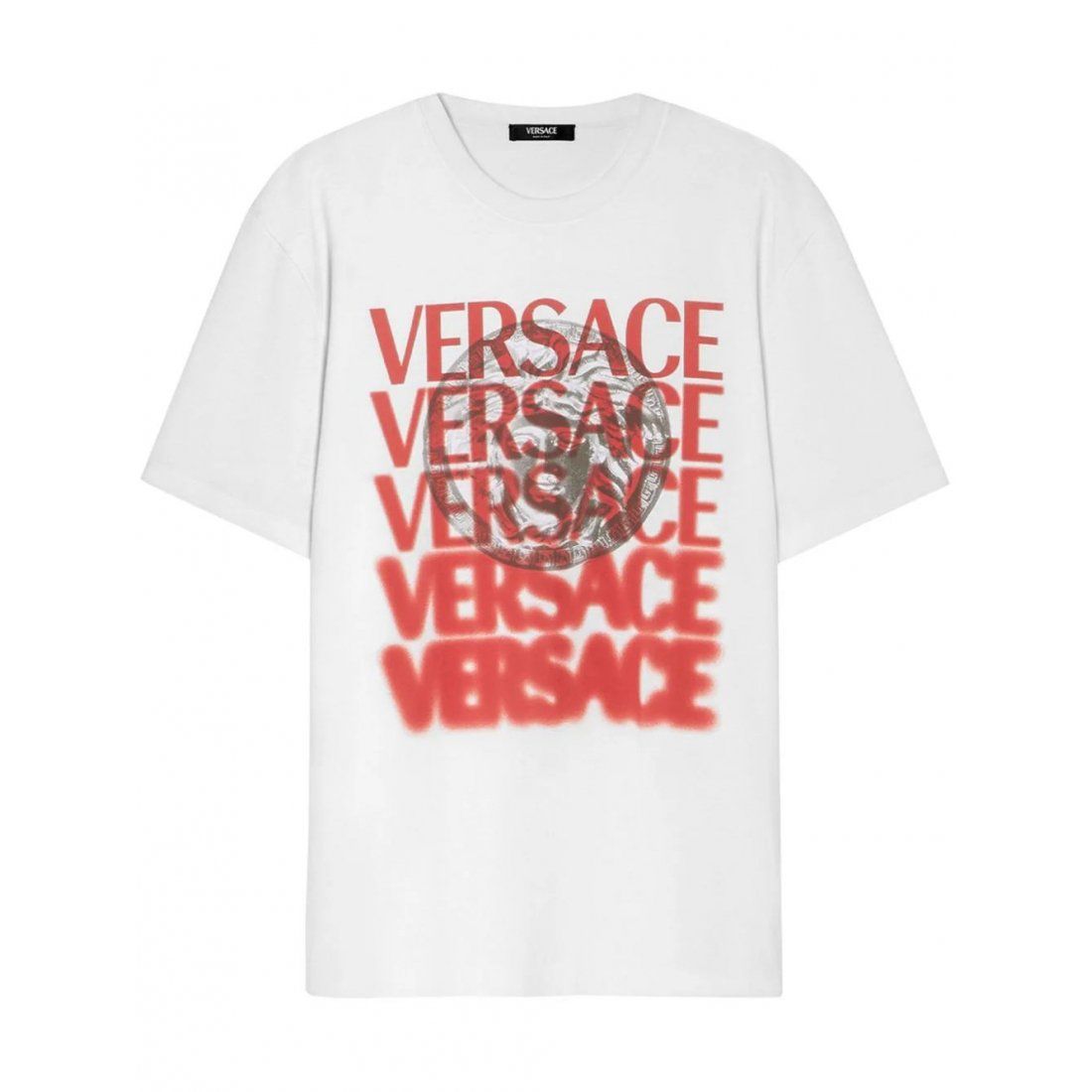 Versace - T-shirt 'Logo-Print' pour Hommes