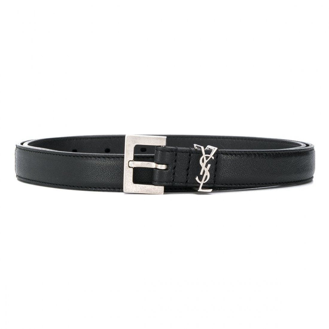 Saint Laurent - Ceinture 'Monogram' pour Hommes