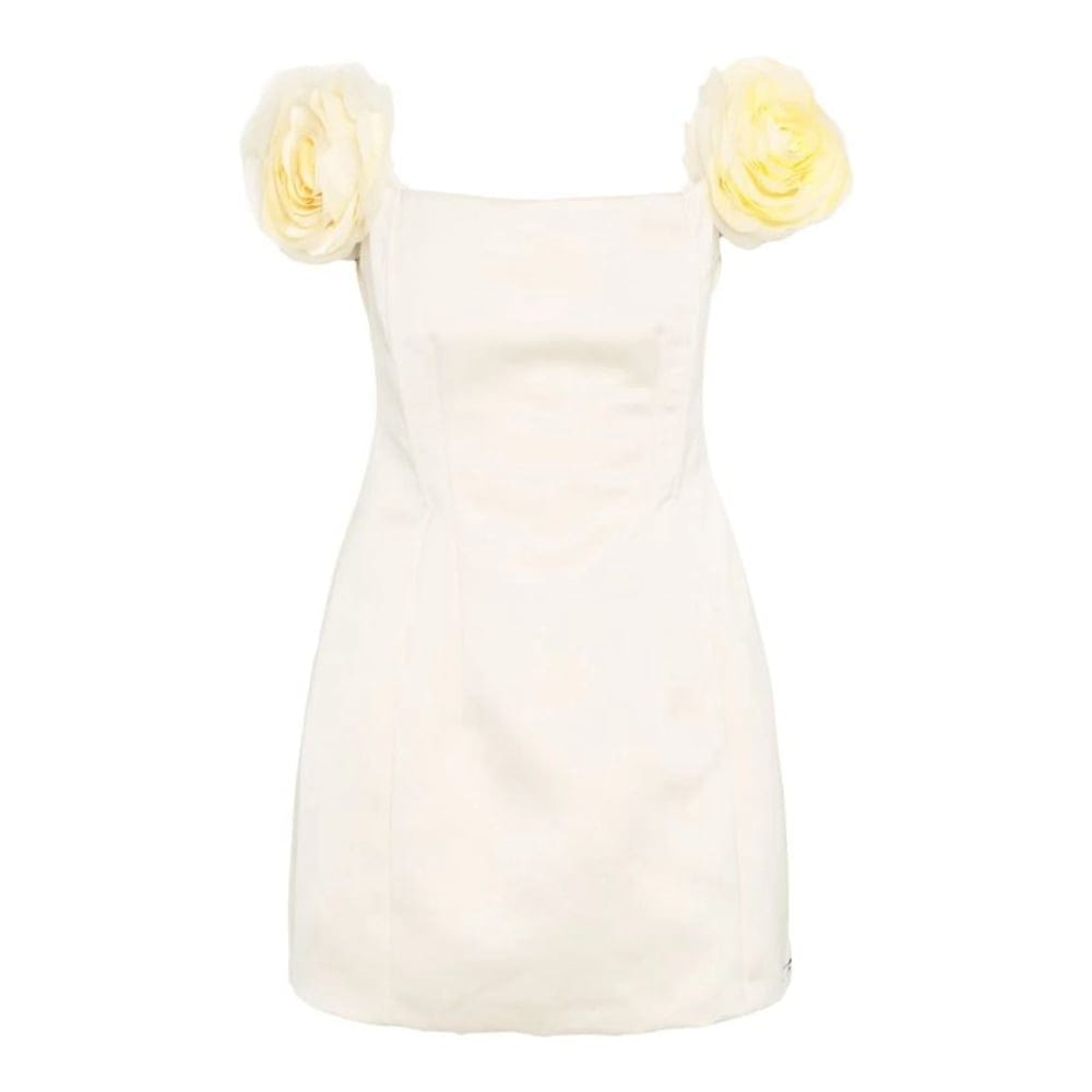Elisabetta franchi - Robe mini 'Applied Flowers' pour Femmes