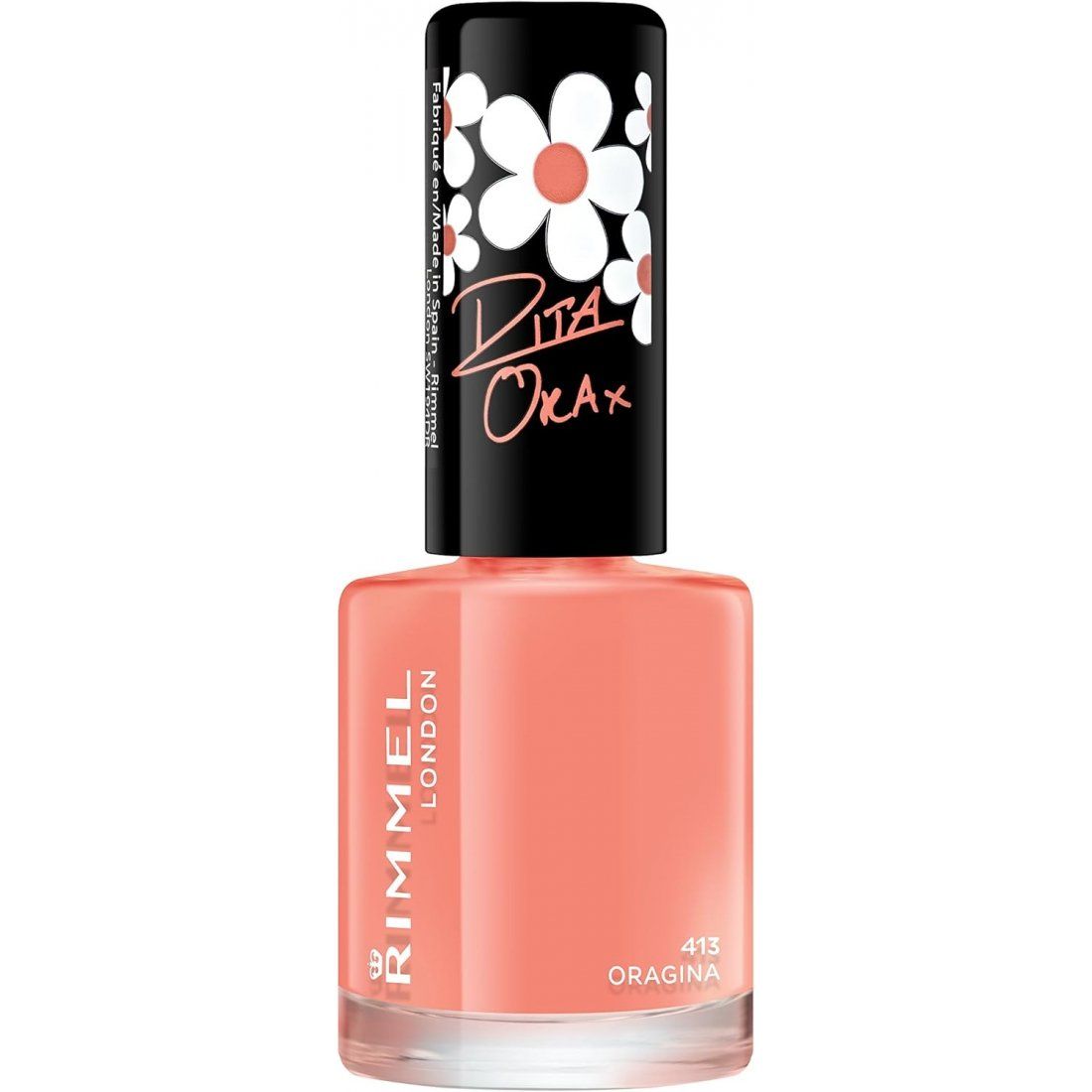 Rimmel london - Vernis à ongles '60 Seconds Super Shine By Rita Ora' - 413 Oragina 8 ml