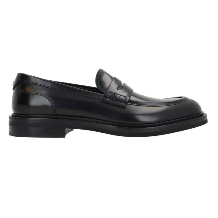 Dolce&gabbana - Mocassins 'Logo Plaque Round Toe' pour Hommes
