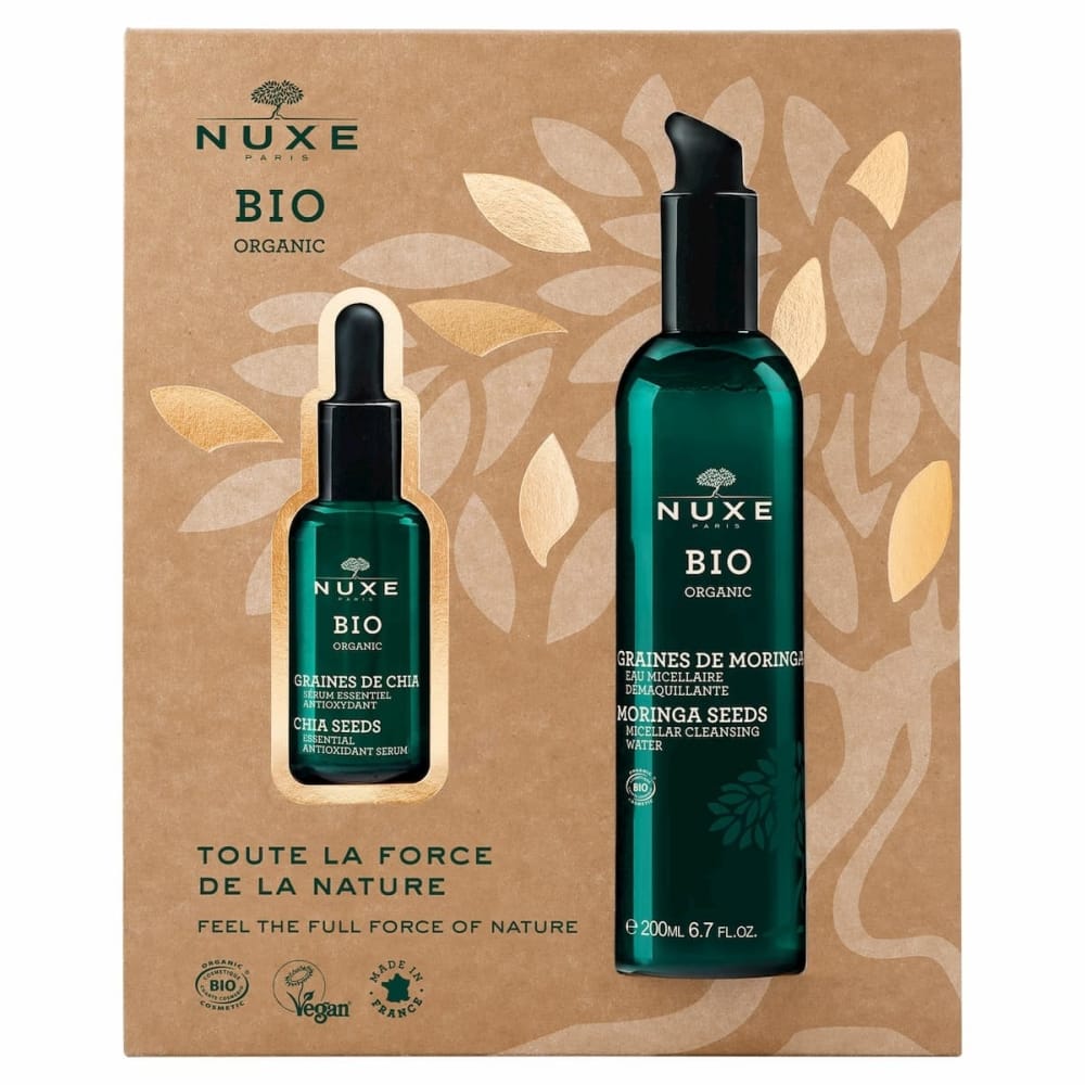 Nuxe - Coffret de soins de la peau 'Bio Organic® Graines de Moringa' - 2 Pièces