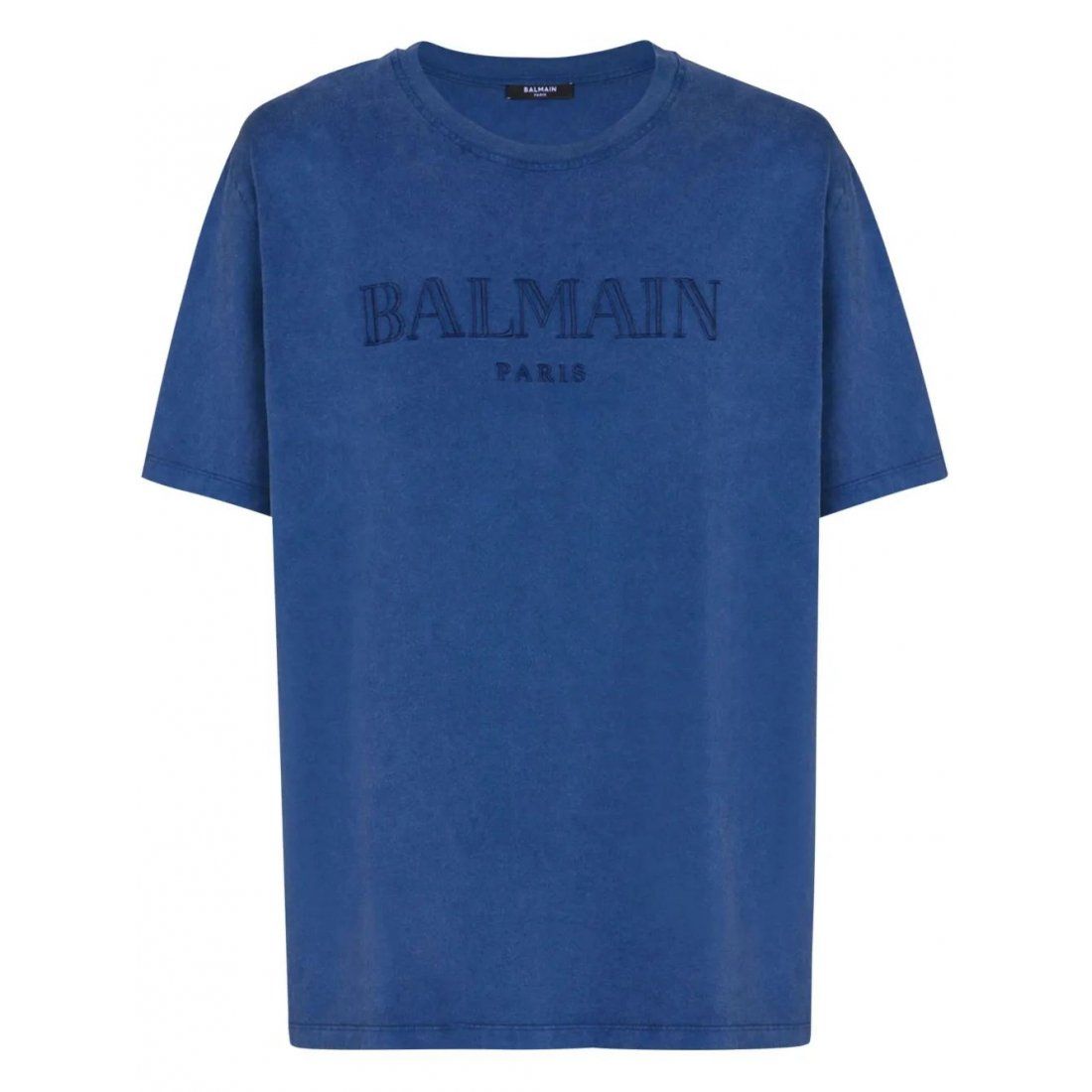 Balmain - T-shirt 'Vintage-Logo-Print' pour Hommes