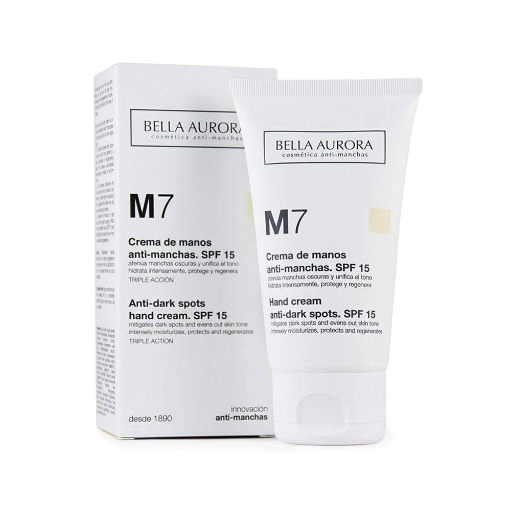 Bella aurora - Crème pour les mains 'M7 Anti Dark Spots SPF15' - 75 ml