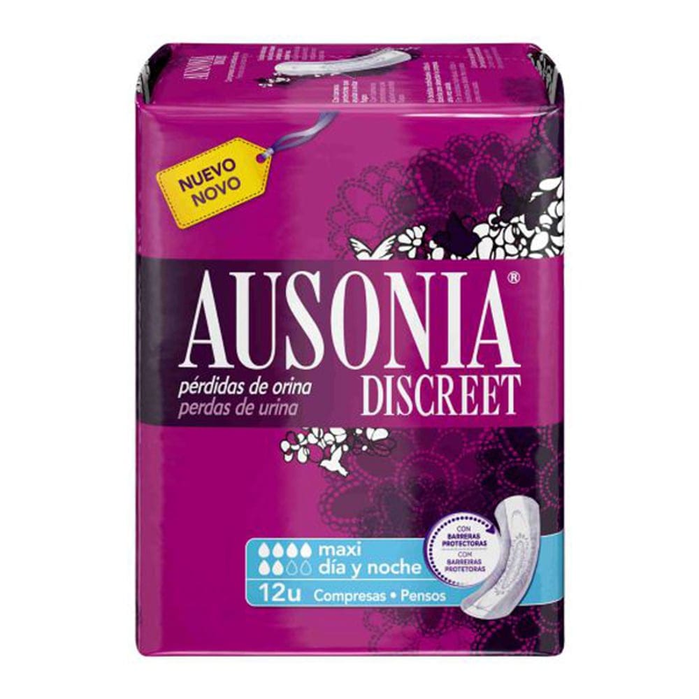 Ausonia - Protections pour l'incontinence 'Discreet' - Maxi 8 Pièces
