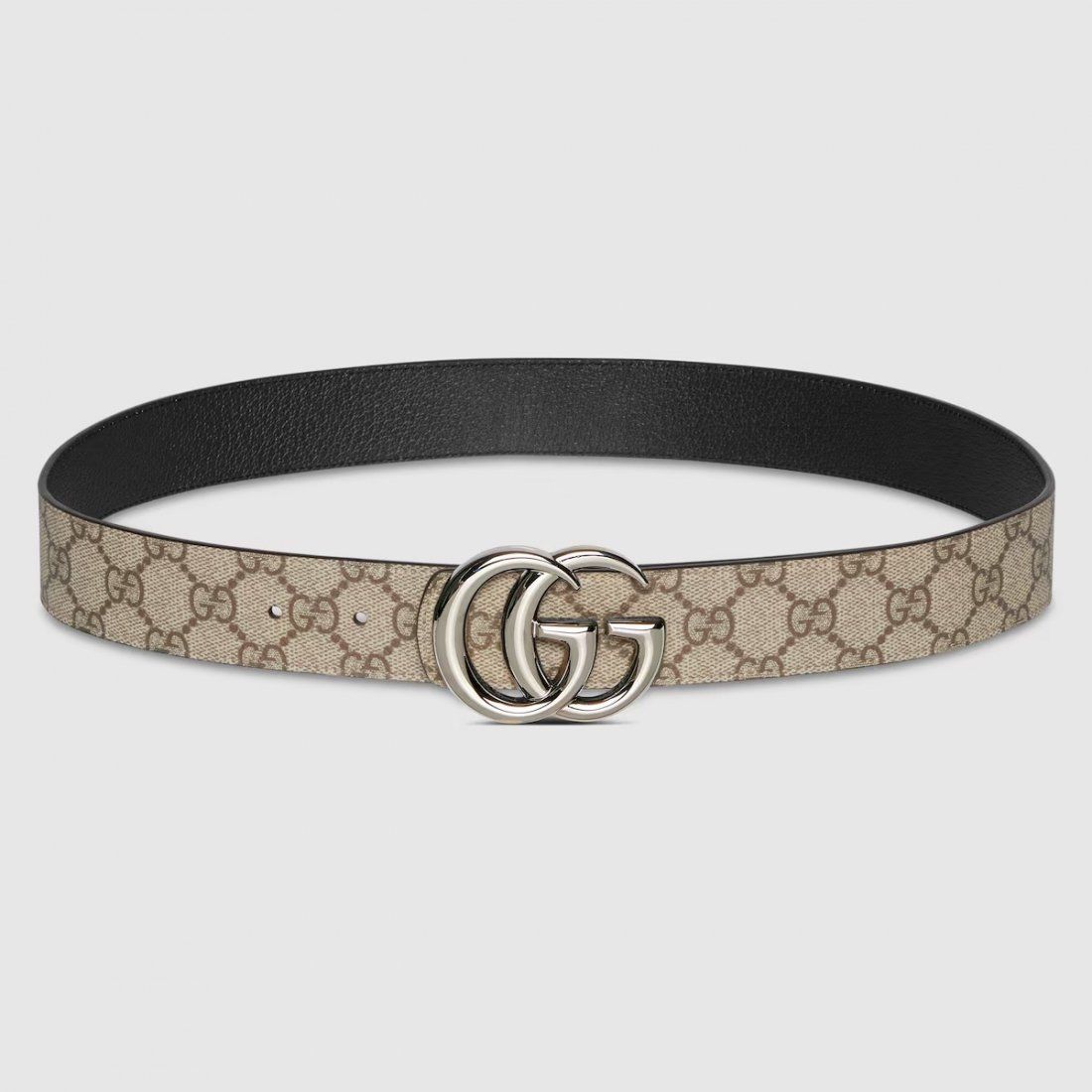 Gucci - Ceinture 'GG Marmont Reversible' pour Hommes