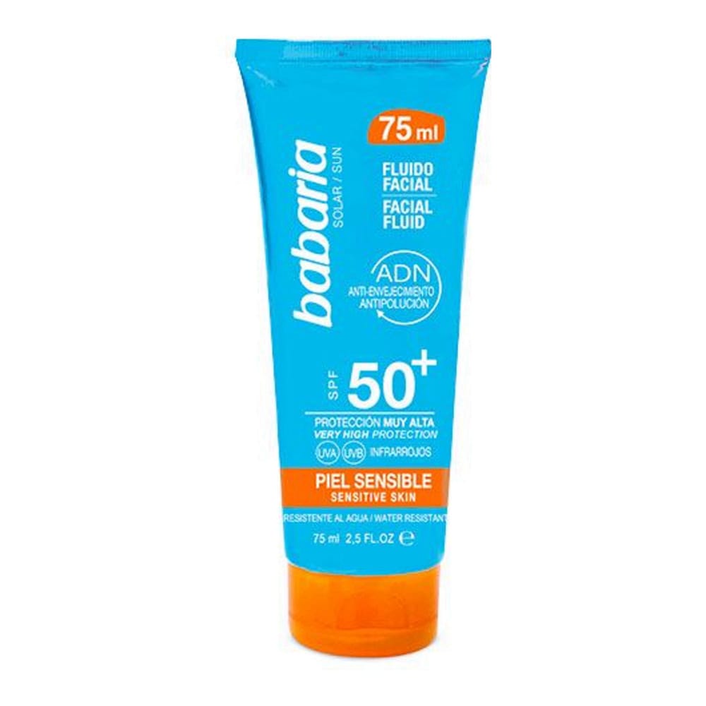 Babaria - Crème solaire pour le visage 'Solar ADN Sensitive SPF50+' - 75 ml