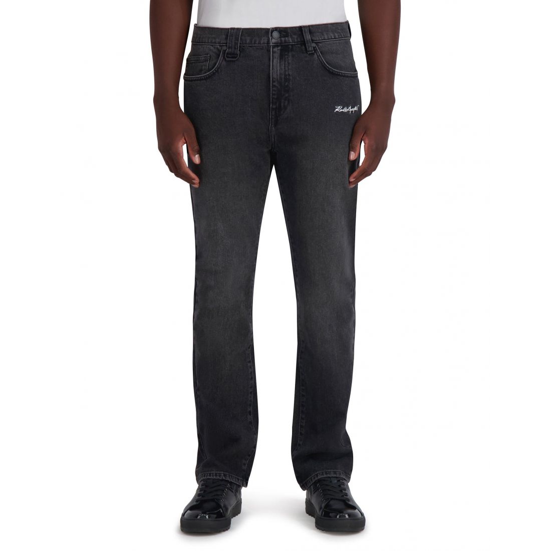 Karl lagerfeld paris - Jeans '5 Pocket Signature Logo' pour Hommes