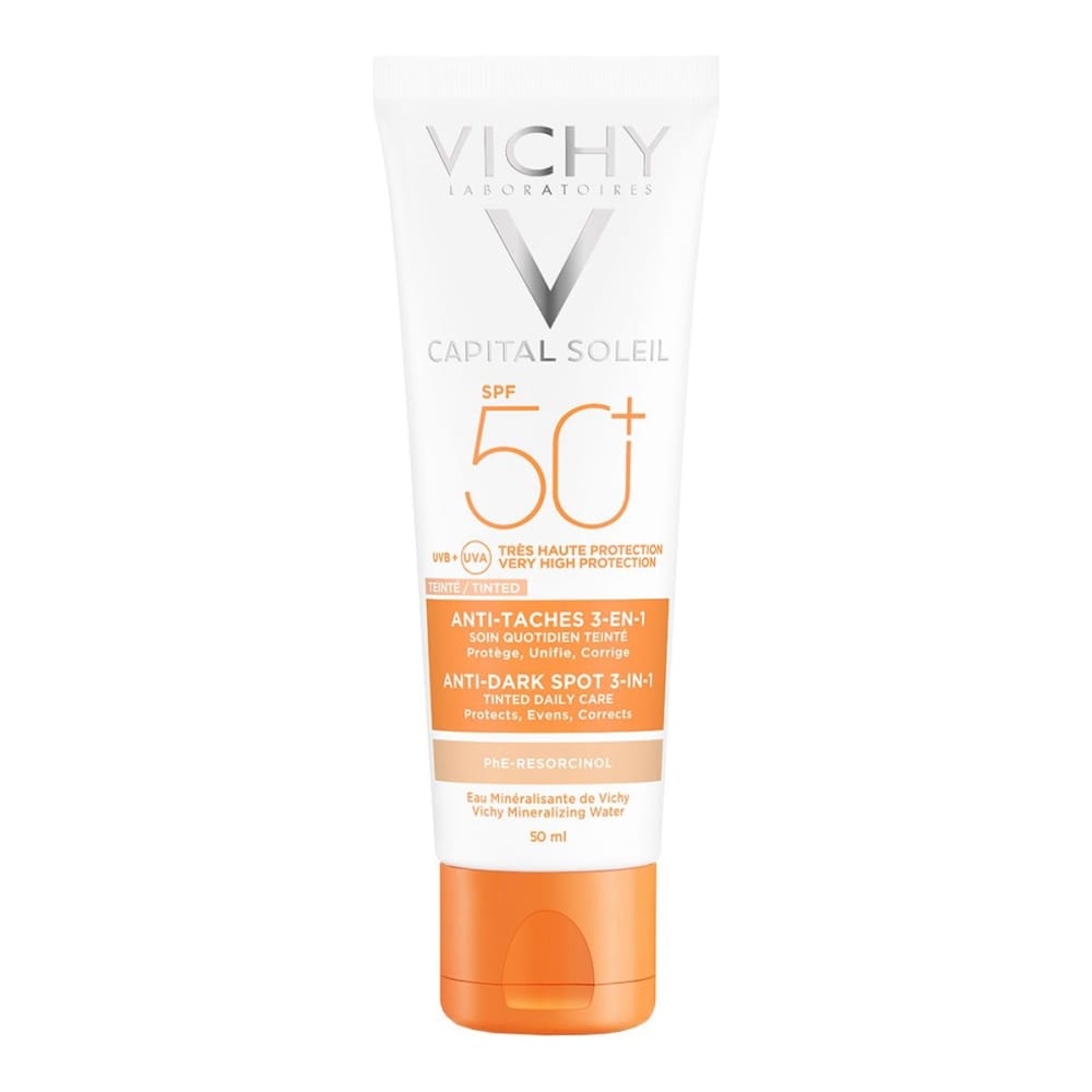 Vichy - Capital Soleil Soin Anti-Taches Teinté 3-En-1 SPF50+ - 50 ml