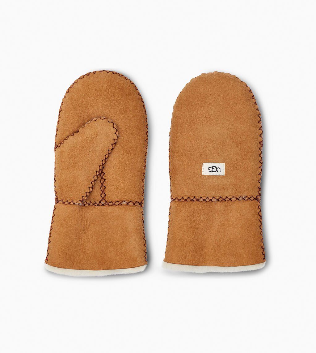 UGG - K'S SHEEPSKIN MITTEN WITH STITCH