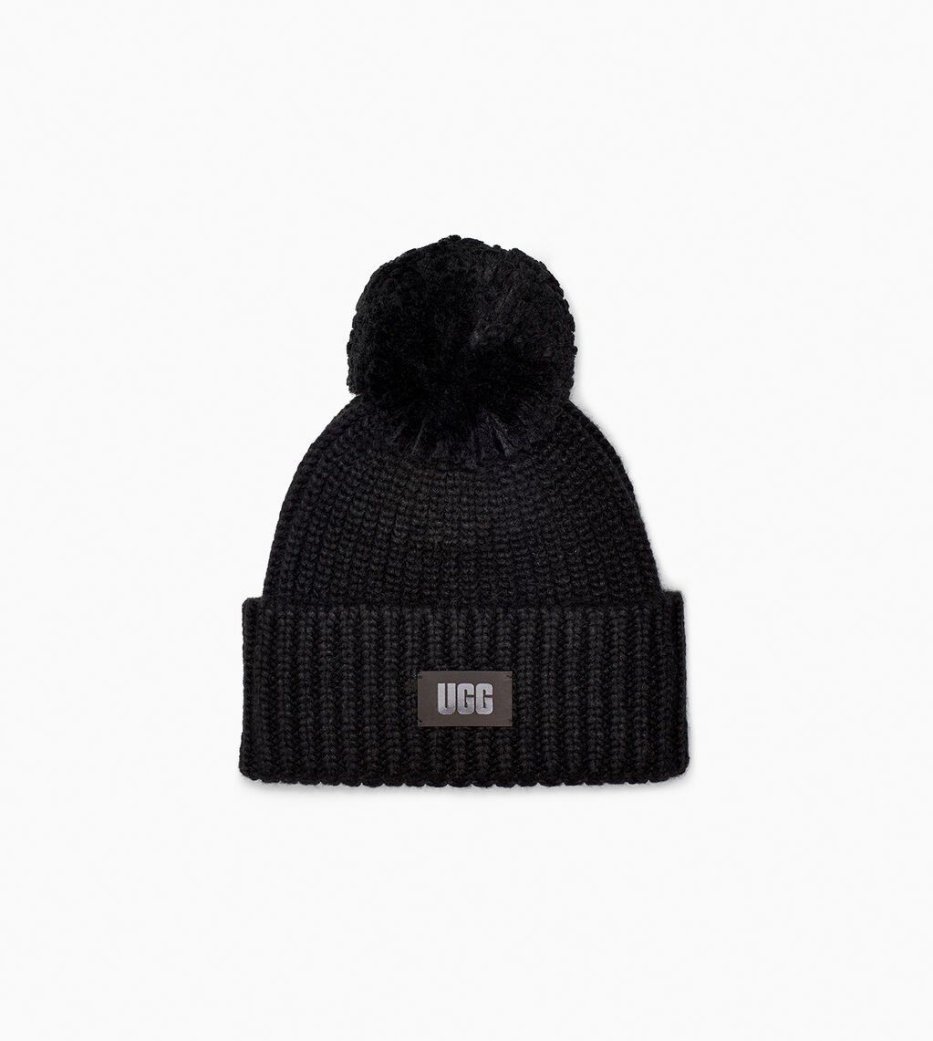 Ugg - W's CHUNKY KNIT HAT W POM