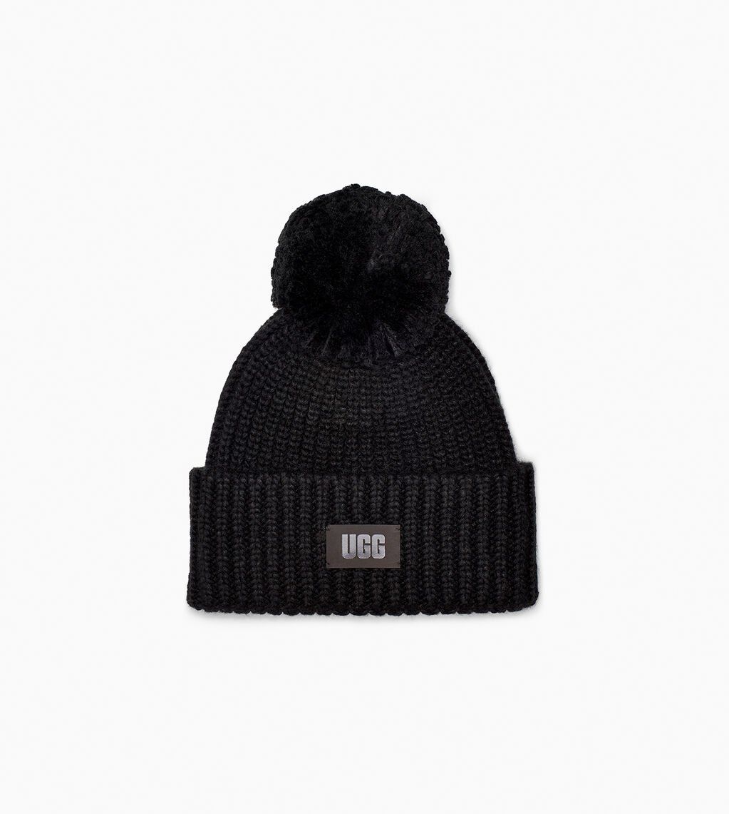 UGG - W's CHUNKY KNIT HAT W POM